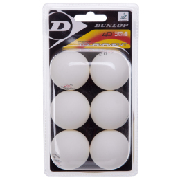 Набор мячей для настольного тенниса DUNLOP 40+ FORT TOURNAMEN  DL679321 6шт белый