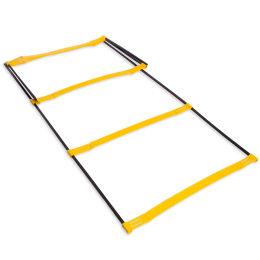 Координационная лестница дорожка с барьерами SP-Sport C-4892 2,15м желтый