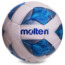 Мяч футбольный MOLTEN F5A2811 №5 PU синий