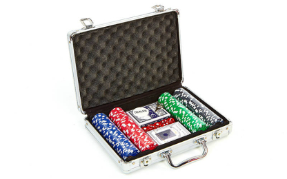 Набор для покера в алюминиевом кейсе IG-4392-200 200 фишек