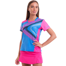 Комплект одягу для тенісу жіноча футболка та спідниця Lingo LD-1837B S-3XL кольори в асортименті