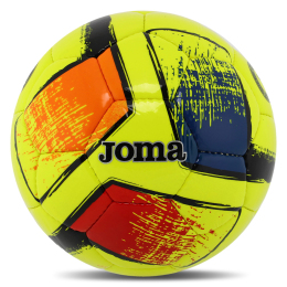 М'яч футбольний Joma DALI II 400649-061-T5 №5 PU помаранчевий-синій-червоний