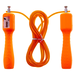 Скакалка с электронным счетчиком SP-Sport FI-4385 2,7м оранжевый