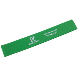 Резинка для упражнений лента сопротивления LOOP BANDS Zelart FI-2596-XH 13,6-18кг зеленый