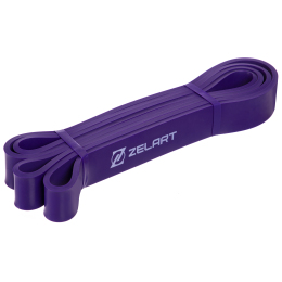 Резинка петля для подтягиваний Zelart FI-2606-3 POWER LOOP 20-45кг фиолетовый