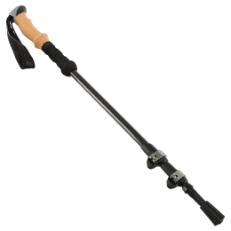 Палка трекінгова для скандинавської ходьби Bergsteiger SP-Sport TY-7013 63-135см чорний