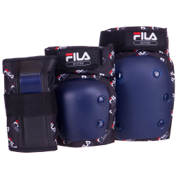 Защита для роликов детская наколенники налокотники перчатки FILA 6075111 S-L цвета в ассортименте