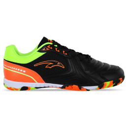 Взуття для футзалу чоловіче MARATON 230506-1 розмір 40-45 чорний-салатовий-помаранчевий