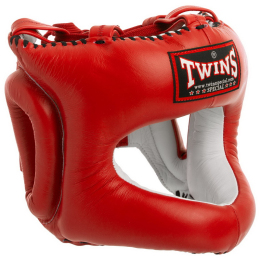 Шолом боксерський з бампером шкіряний TWINS HGL9 M-XL кольори в асортименті