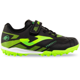 Сороконожки детские Joma POWERFULL POJS2601TFV размер 29-34 черный-зеленый