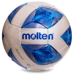 Мяч футбольный MOLTEN F5A3200 №5 PU синий