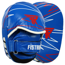 Лапа Вигнута для боксу та єдиноборств FISTRAGE PRO TRAINING VL-9351 2шт синій