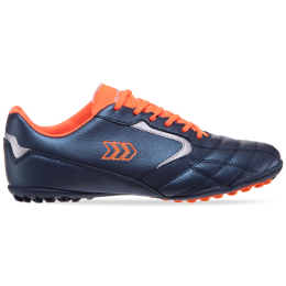 Сороконіжки футбольні OWAXX DMB22030-1-2 розмір 41-45 темно-синій-помаранчевий