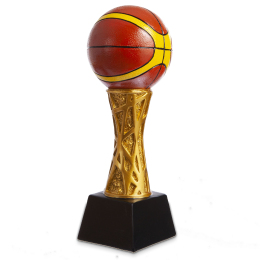 Статуетка нагородна спортивна Баскетбол Баскетбольний м’яч SP-Sport HX1422-B16