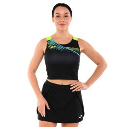 Топ жіночий Joma ELITE X 901813-121 XS-XL чорний-салатовий