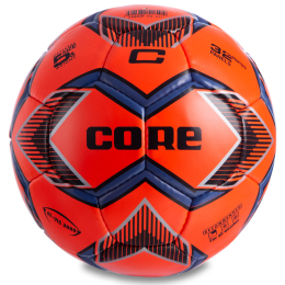 Мяч футбольный CORE HI VIS3000 CR-017 №5 PU красный