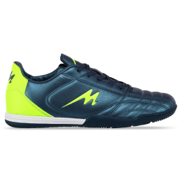 Взуття для футзалу чоловіче MEROOJ 230750B-3 розмір 40-45 темно-синій-салатовий