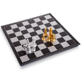 Шахматы дорожные на магнитах SP-Sport 3810-A 25,5x25 см пластик