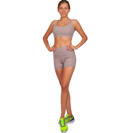 Костюм спортивный женский для фитнеса и тренировок шорты и топ V&X WX1179-DK1178 S-L цвета в ассортименте