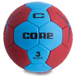 М'яч для гандболу CORE PLAY STREAM CRH-050-3 №3 синій-червоний