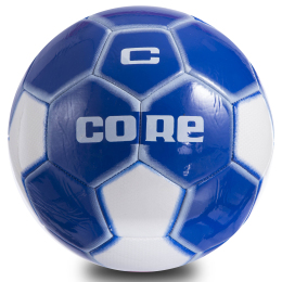 Мяч футбольный CORE ATROX CRM-053 №5 PVC белый-синий