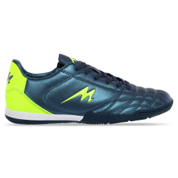 Обувь для футзала подростковая MEROOJ 230750D-3 размер 36-41 темно-синий-салатовый