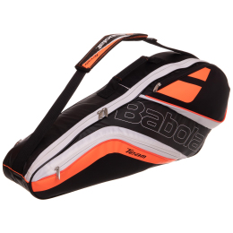 Чехол для теннисных ракеток BABOLAT RH X3 TEAM LINE BB751154-201 (3 ракетки) черный-оранжевый