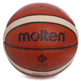 Мяч баскетбольный MOLTEN BGG7X №7 PU оранжевый