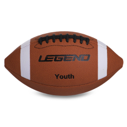 М'яч для американського футболу LEGEND FB-3286 №7 PU коричневий