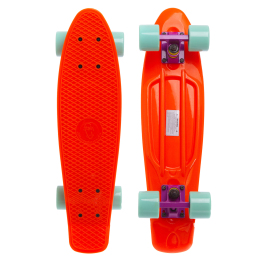 Скейтборд Пенні Penny SP-Sport SK-401-35 помаранчевий-фіолетовий-м’ятний