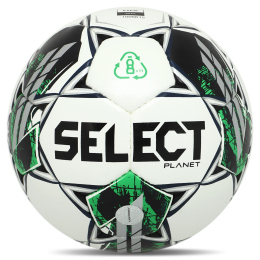 М'яч футбольний SELECT PLANET FIFA BASIC V23 PLANET-WGR №5 білий-зелений