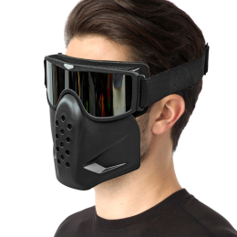Защитная маска-трансформер SP-Sport MZ-7 черный