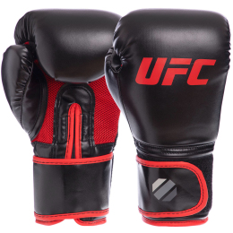 Перчатки боксерские UFC Myau Thai Style UHK-69744 16 унций черный