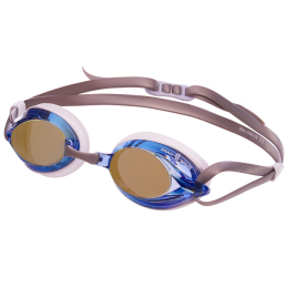 Очки для плавания взрослые радужные линзы MadWave SPURT RAINBOW M042726 цвета в ассортименте