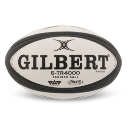 М'яч для регбі дитячий MIDI GILBERT R-6585-9 розмір 2 білий-чорний