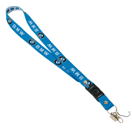 Шнурок для ключей на шею BMW SP-Sport M-4559-9 50см синий