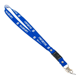 Шнурок для ключей на шею SUZUKI SP-Sport M-4559-7 50см синий