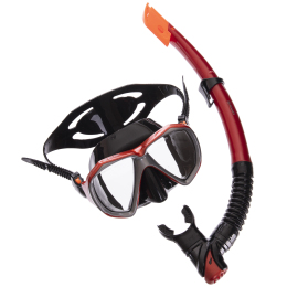 Набор для плавания маска c трубкой Zelart M208-SN120-SIL цвета в ассортименте