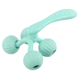 Массажер роликовый для лица и тела 4D лифтинг ручной 4 шарика SP-Sport FI-8786 цвета в ассортименте