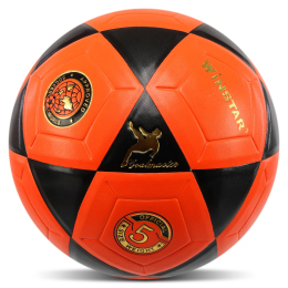 Мяч футбольный WINSTAR FB-00041 №5 PVC оранжевый-синий