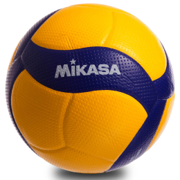 М'яч волейбольний MIKASA V300W №5 PU жовто-синій