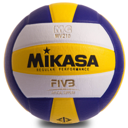 Мяч волейбольный MIK MV-210 VB-0017 №5 PU клееный