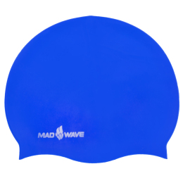 Шапочка для плавания силиконовая для взрослых MadWave INTENSIVE M053501 цвета в ассортименте