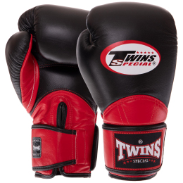 Боксерські рукавиці шкіряні TWINS BGVL11 VELCRO 10-14унцій кольори в асортименті