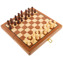 Шахматы настольная игра деревянные SP-Sport HB3015 размер 29x29х5 см