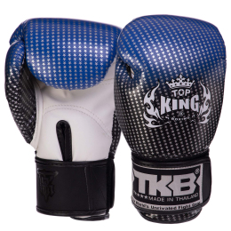 Перчатки боксерские детские на липучке кожаные TOP KING Super Star TKBGKC-01 S-L цвета в ассортименте