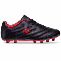 Бутсы футбольные OWAXX 20618-2 размер 40-45 черный-красный