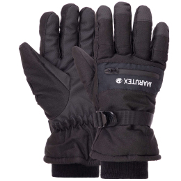 Перчатки спортивные теплые MARUTEX A-3322 M-XL черный