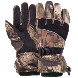 Перчатки для охоты рыбалки и туризма теплые MARUTEX A-610 M-XL камуфляж лес