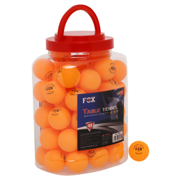 Набор мячей для настольного тенниса в пластиковом боксе FOX MT-8589 60шт цвета в ассортименте